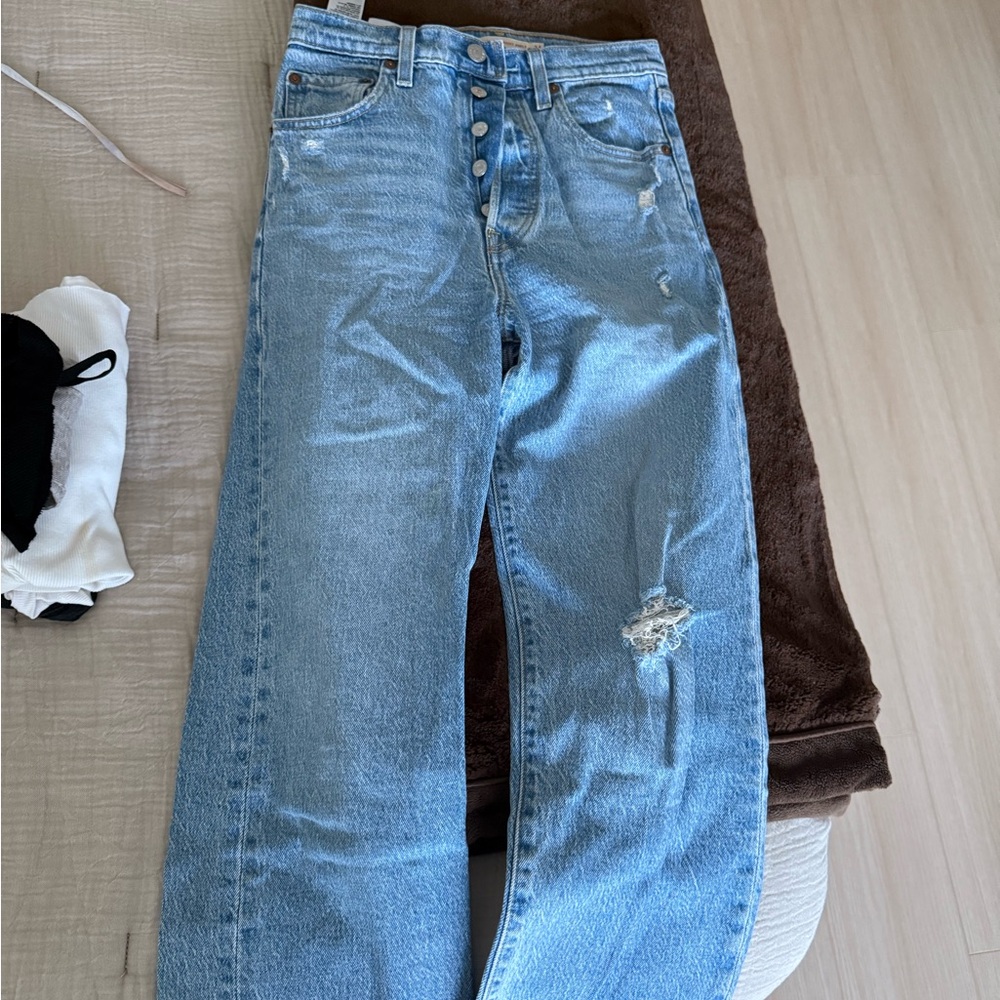Ribcage Straight Levi’s Jeans Blue size 24